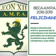 Becas A.M.P.A. 2018-19. Felicidades